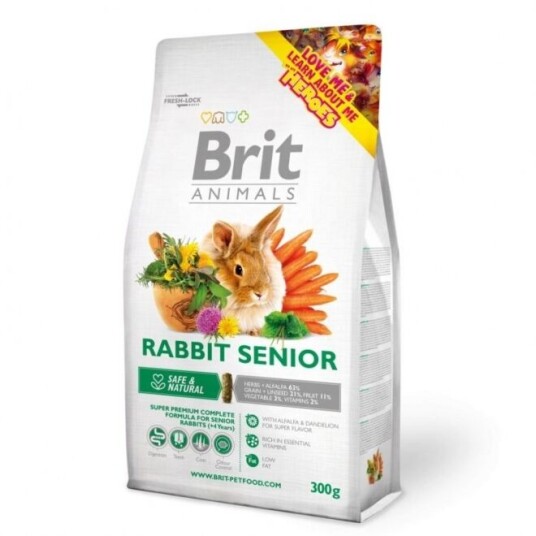 Brit Animals Kanin Senior (300 G)