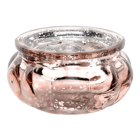 PartyDeco Telysholder i Glass Roségull Liten - 1-pakning PartyDeco Telysholder i Glass Roségull Liten - 1-pakning