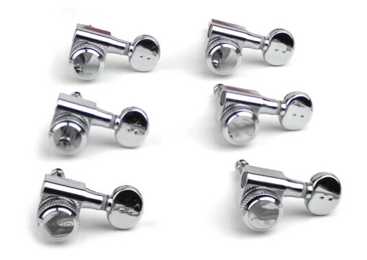 Graph Tech Prl-8731-C0 Ratio Electric Locking Machine Heads Left - Chrome