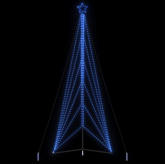 LED Juletre 861 LEDs Blå 478 cm LED Juletre 861 LEDs Blå 478 cm