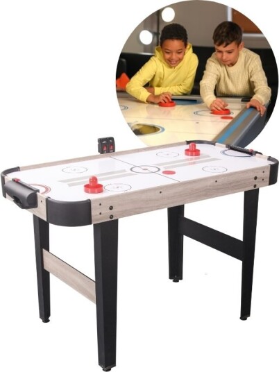 Airhockey bordspill med 2 pushere og 2 pucker