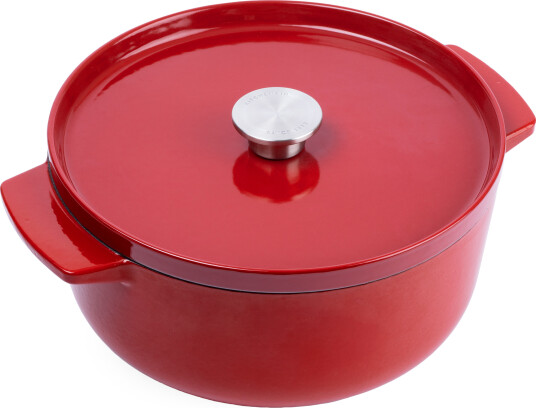 Kitchenaid Støpejernsgryte 26 cm/5,2 liter empire red