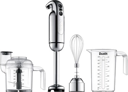 Dualit Stavmikser med Tilbehør 250W Hvit og Rustfritt Stål