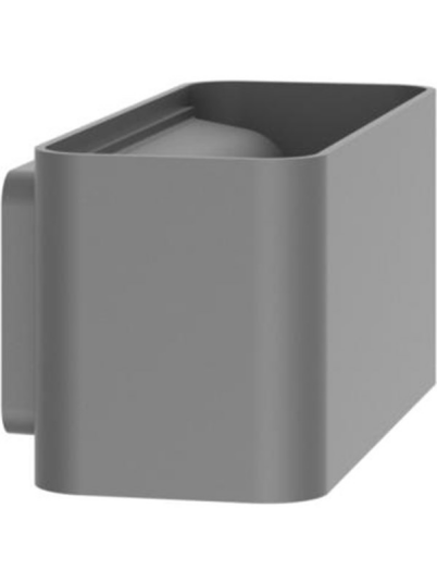 Iberlamp ZEROUNO Vegglampe LED, Antrasitt