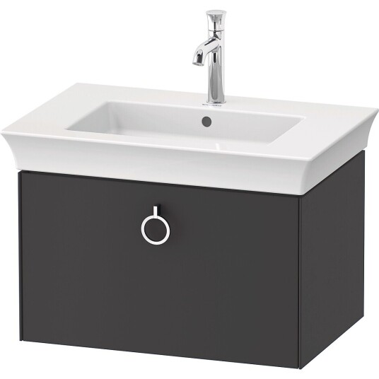 Duravit White Tulip Servantskap 1 skuff 68,4x45,8x41 cm Grafitt Matt