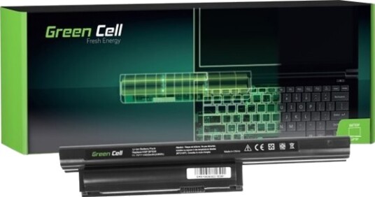 Green Cell Batteri Til Bærbar Pc Tilsvarer: Sony Vgp-Bps26 Litiumion 6-Cellers 4400 Mah Svart SY08