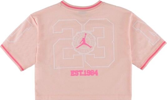 Jordan T-skjorte - Beskåret - Nike Rosa Blomstring - Jordan - 12-13 år (152-158) - T-skjorte Jordan T-skjorte - Beskåret - Nike Rosa Blomstring - Jordan - 12-13 år (152-158) - T-skjorte