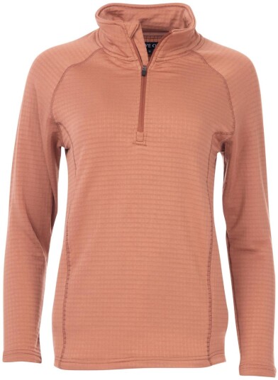 MoveOn  Våga Fleece Half Zip Womens Cedar Wood Cedar Wood 40