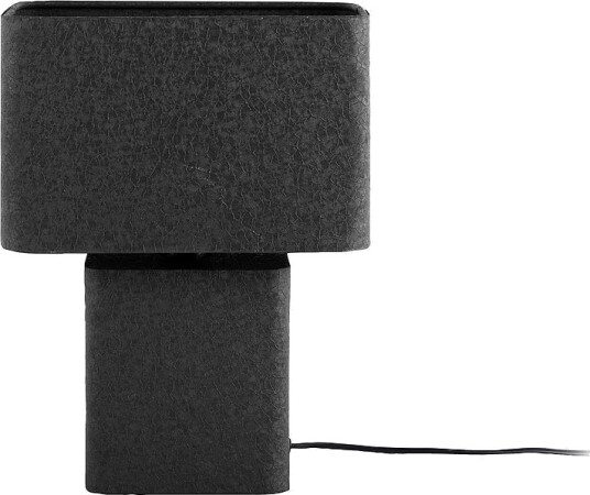 Leitmotiv Bordlampe Boaz Recto Svart Bordlamper