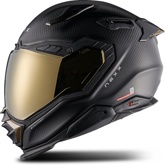 Nexx Helhjelm X.WST3 Zero Pro Karbon Gull MT Nexx Helhjelm X.WST3 Zero Pro Karbon Gull MT