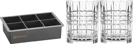 Nachtmann - Square whiskyglassett 34,5 cl 3 deler