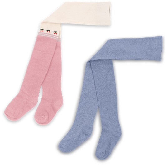 Konges Sløjd Purple/Pink Dolphin 2 Pakke Cherry Lurex Strømpebukser 68 74 Konges Sløjd Purple/Pink Dolphin 2 Pakke Cherry Lurex Strømpebukser 68 74