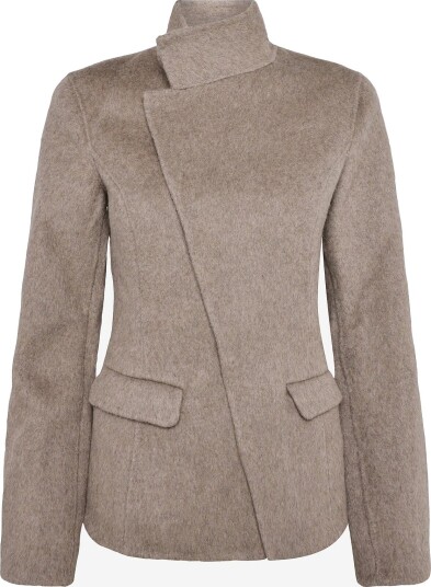 Ahlvar Gallery Leia Wool Blazer LIGHT BROWN S Ahlvar Gallery Leia Wool Blazer LIGHT BROWN S