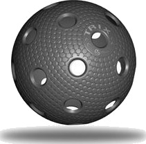 Trix Pileczka Floorball Unihockey Snakeskin Trix Iff Svart 72 Mm (1 Stk) Trix Pileczka Floorball Unihockey Snakeskin Trix Iff Svart 72 Mm (1 Stk)