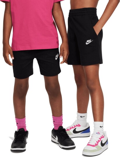 Nike Sportswear Club Knit shorts junior BLACK/WHITE