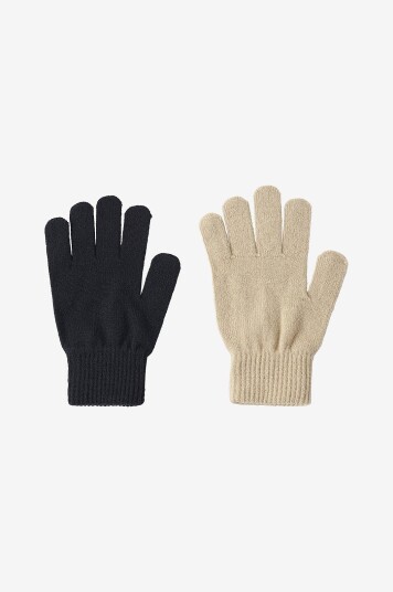 Ellos Collection Hansker Magic glove 2 pakning Svart