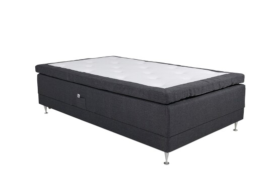 Venture Design Vansbro kontinental seng Mørkegrå 120 cm Fast Grå Venture Design Vansbro kontinental seng Mørkegrå 120 cm Fast Grå