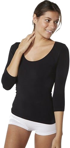 Boody Scoop 3/4 Sleeve Top Sort   Str. M