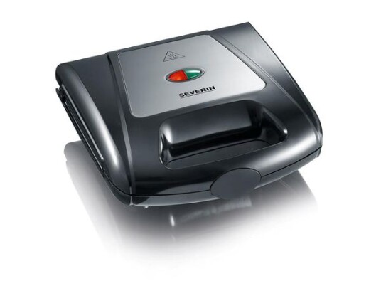 Severin Vaffeljern SA 2968 - Multismørbrødgrill - 1 kW - svart/krom