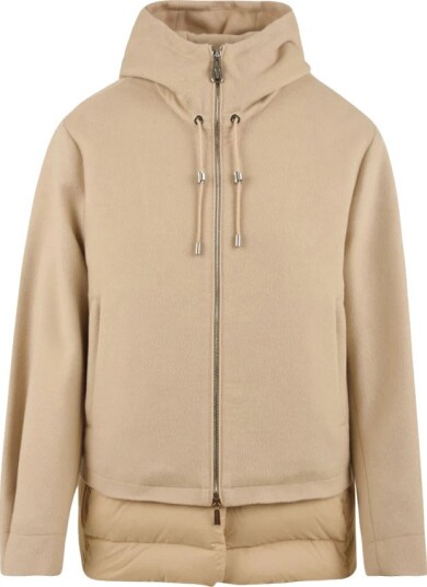 Moorer Dame Gensere & Hettegensere Beige 2XS,