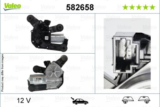 VALEO 582658 Vindusviskermotor