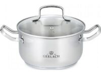 Gerlach Simple Garnek z pokrywą 20cm, 2.5L Gerlach Simple Garnek z pokrywą 20cm, 2.5L