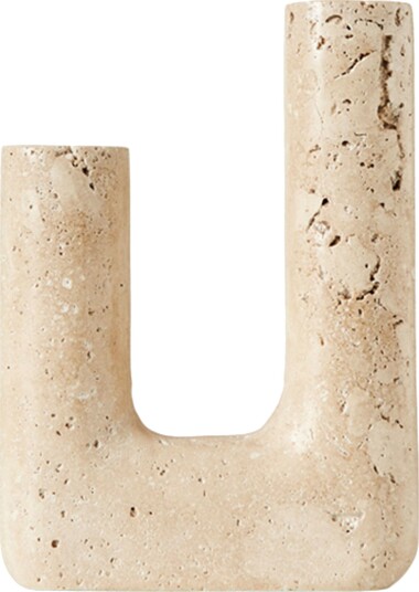 Muubs Minerva Lysestake Beige 20 cm med 2 Lysestaker Muubs Minerva Lysestake Beige 20 cm med 2 Lysestaker