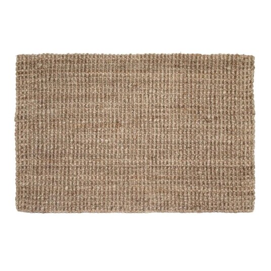 Dixie Jute dørmatte naturgrå 60x90 cm