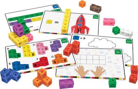 Learning Resources MathLink Kuber Lekesett 4 År+