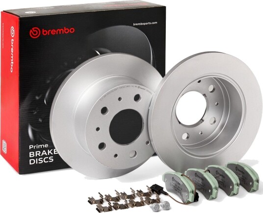Bremseskiver og -klosser BREMBO KT 10 004