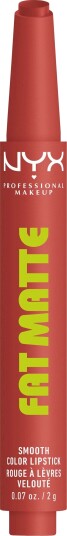 NYX PROFESSIONAL MAKEUP Fat Matte Slick Click Lip Balm 09 Mauve Cloud NYX PROFESSIONAL MAKEUP Fat Matte Slick Click Lip Balm 09 Mauve Cloud