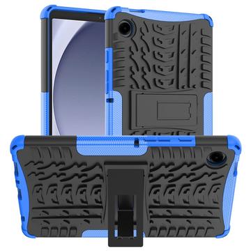 Samsung Galaxy Tab A9 Anti-Slip Hybrid-deksel med Stativ Blå / Svart