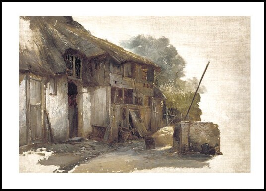 Farmhouse By Hendrik Leys Plakat Plakat / 70x100cm