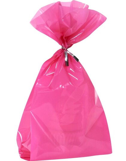 Unique 30 stk Rosa Godteposer i Plast 62024