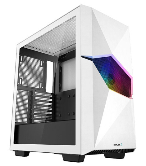 DeepCool CYCLOPS WH Midi Tower Hvit