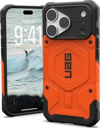 Urban Armor Gear Pathfinder, Etui, Apple, Iphone 18 Pro, 16 Cm (6.3"), Rød