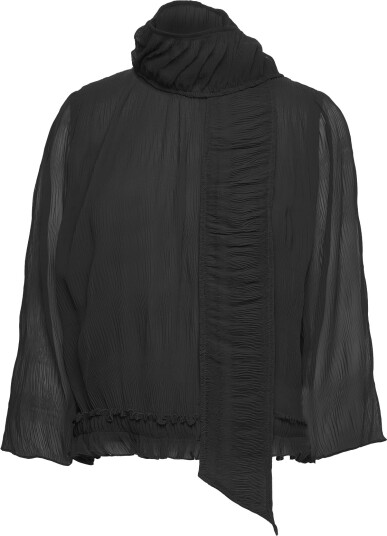Ganni | Pleated Georgette | 34
