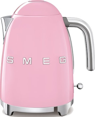 Smeg KLF03 Vannkoker 1,7L 2400W Pastellrosa Retro