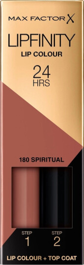 Max Factor Lipfinity 2-step Long Lasting Lipstick 2,3 ml Spiritual 180