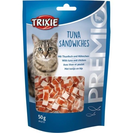 Trixie Premio Tunfisksmørbrød 50 g Kattemat Snacks Trixie Premio Tunfisksmørbrød 50 g Kattemat Snacks