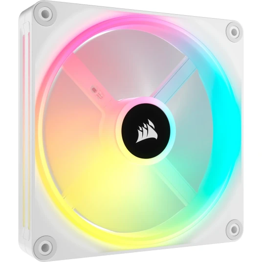 Corsair iCUE LINK QX140 RGB 140mm Vifte med Temperatursensor - Hvit Corsair iCUE LINK QX140 RGB 140mm Vifte med Temperatursensor - Hvit