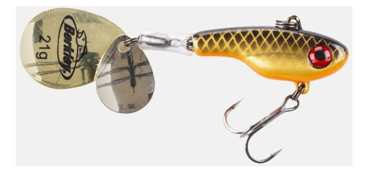Berkley Pulse Spintail 9g, spinner Dark & Dirty Roach 9g