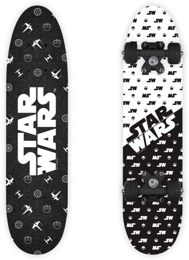 Star Wars Mandalorian Wooden Skateboard Star Wars Mandalorian Wooden Skateboard