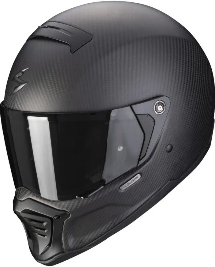 Scorpion MC-hjelm EXO-HX-1 Matt Svart Carbon S
