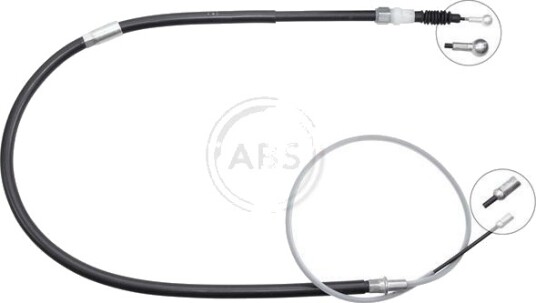 A.B.S. K14033 Tautrekk håndbremse A.B.S. K14033 Tautrekk håndbremse