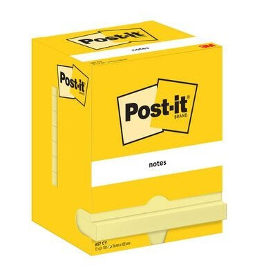 Notatblokk Post-It 76x102 CY 12