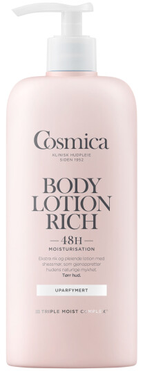 Cosmica Bodylotion rich uten parfyme 400 ml Cosmica Bodylotion rich uten parfyme 400 ml