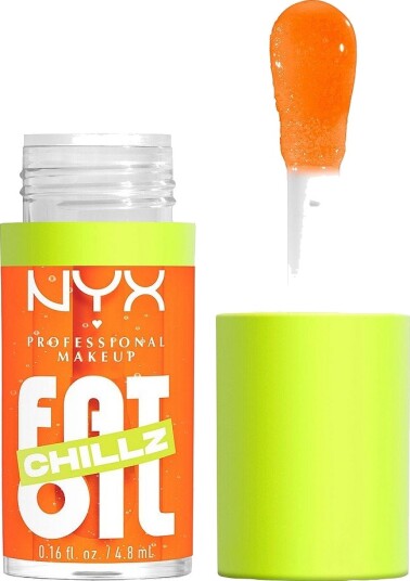 NYX Professional Makeup   Fat Oil Chillz Lip Drip Lip Oil   Orange