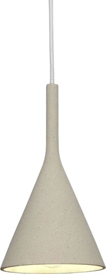 Sorrenca Tracte Takpendel  Diameter 16 Cm  Lys Grå