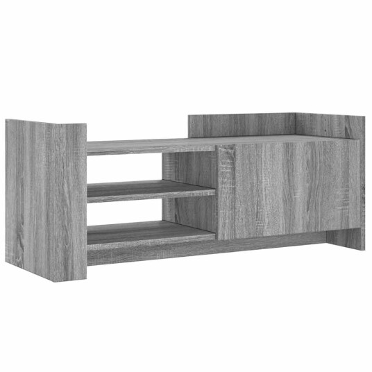TV-benk grå sonoma 100x35x40 cm konstruert tre 848379 TV-benk grå sonoma 100x35x40 cm konstruert tre 848379